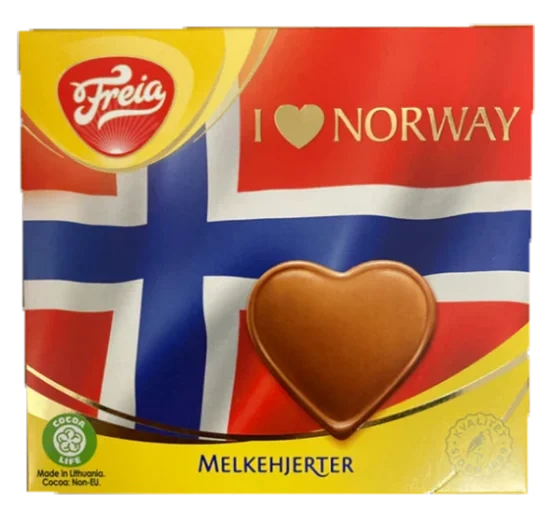 Melkehjerter Freia 130g