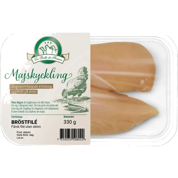 Majskycklingbröstfilé Färsk 330g La belle de France