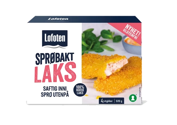 Laks Sprøbakt 320g Lofoten