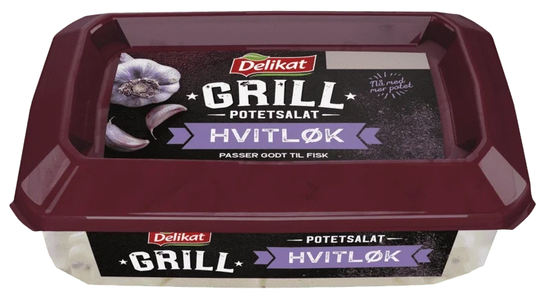 Delikat Grillpotetsalat Hvitløk 600g