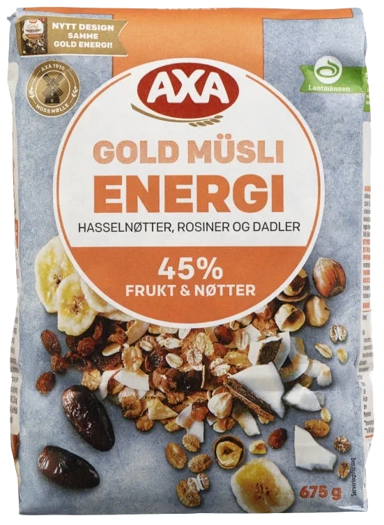Musli Energi 675g Axa