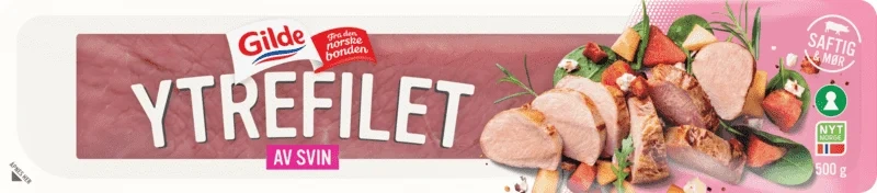 Gilde Edelgris Svin Ytrefilet 500g