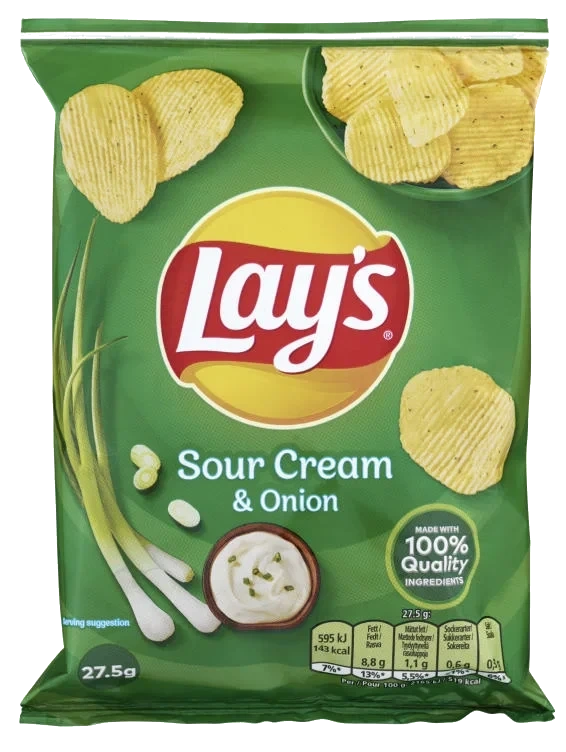 Chips Sour Cream&Onion 27,5g Lays