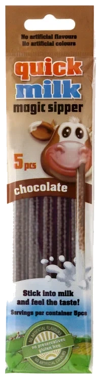 Quick Milk Magic Sipper Sjokolade 5pk Felfoldi