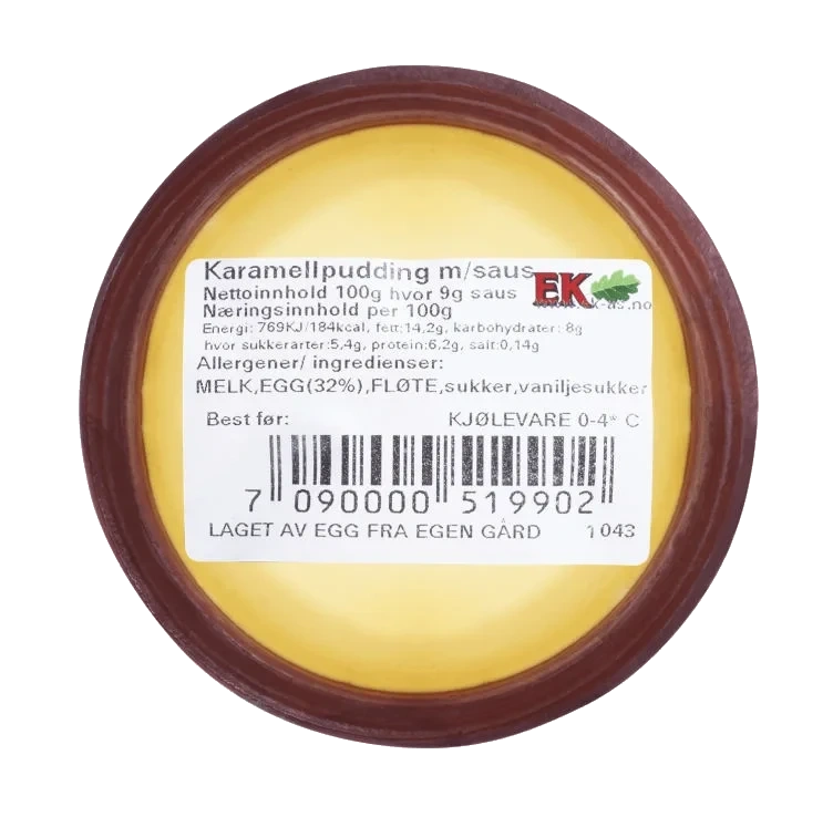 Karamellpudding 100g Ek