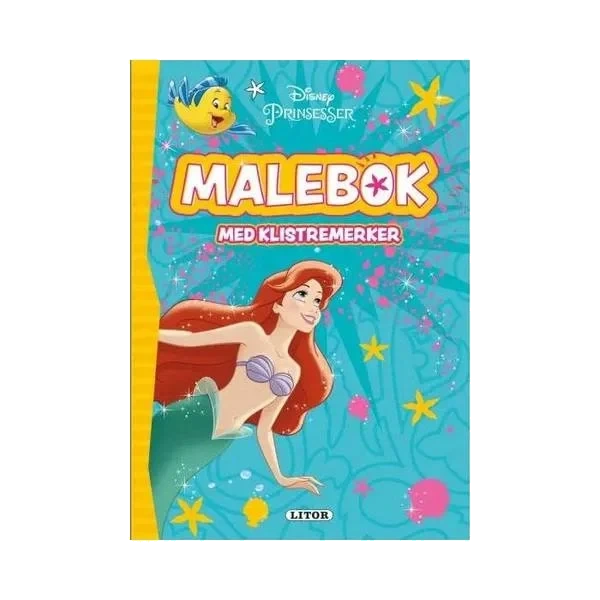 Disney Prinsesser - Malebok med Klistremerker