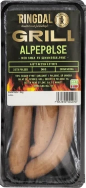 Alpepølse Grill 240g