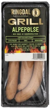 Alpepølse Grill 240g