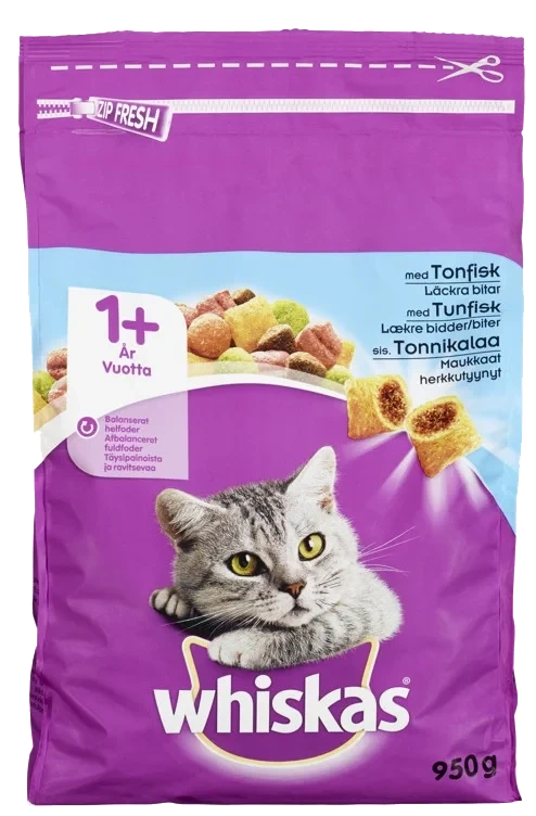 Whiskas Tunfisk 1+ 950g