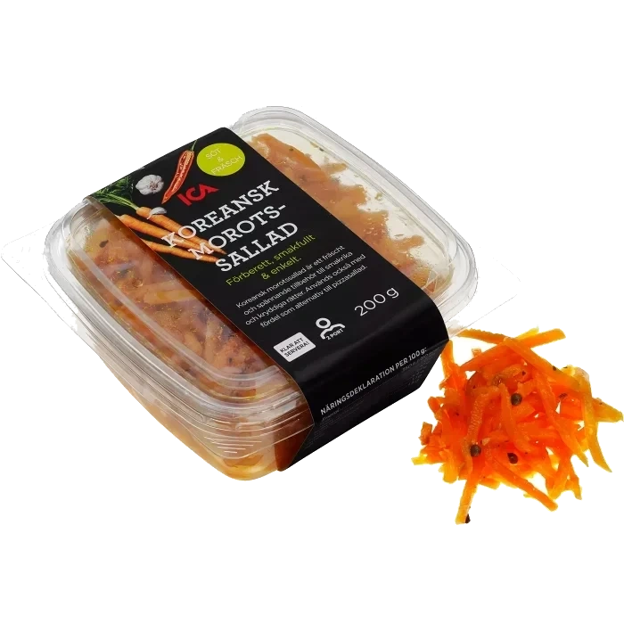 Koreansk morotssallad 200g ICA