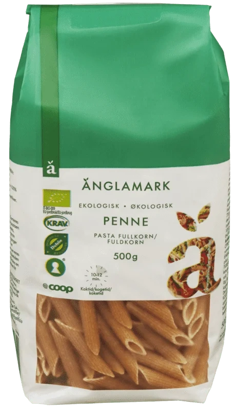 Änglamark Pasta Penne Fullkorn 500g