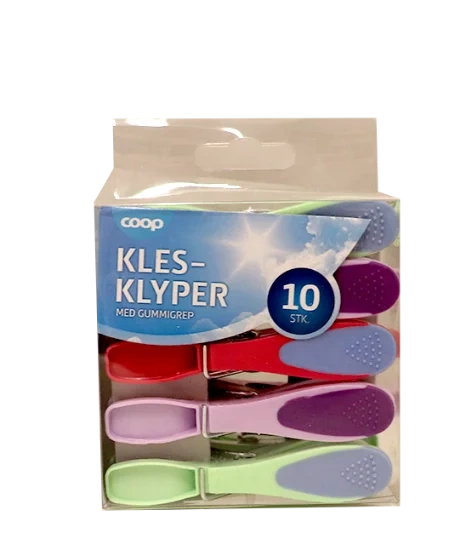 Klesklyper 10stk