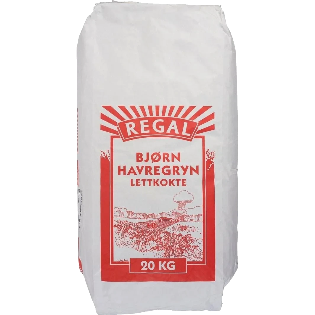Havregryn Bjørn Lettkokt 20kg