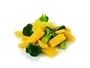 Broccoli och gul morot