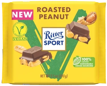 Ritter Sport Vegan Roasted Peanut 100g