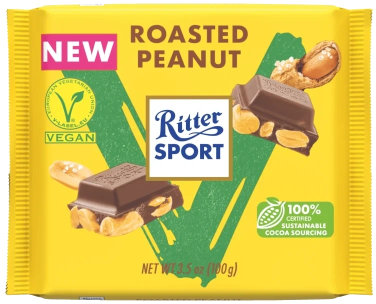 Ritter Sport Vegan Roasted Peanut 100g
