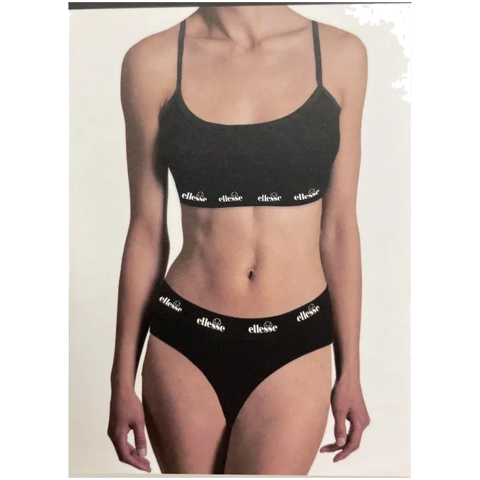 Open Back Bralette & String Stl. S Navy