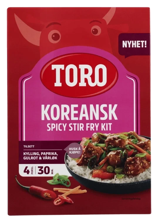 Toro Koreansk Stir Fry Kit 330g