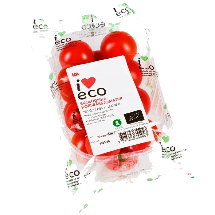 Körsbärstomater Ekologisk 250g ICA I love eco