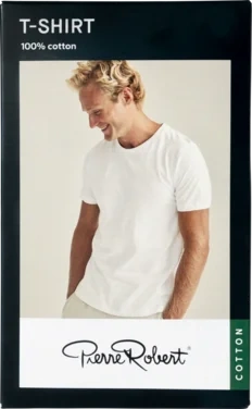 Cotton Crew Neck T-shirt Men White Xl