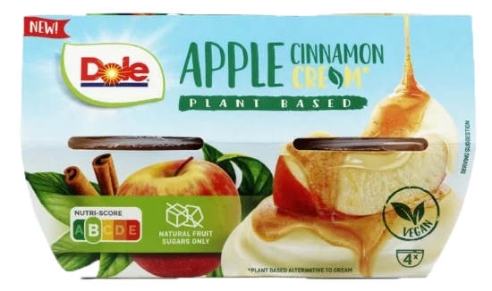 Eple & Kanel Vegan Cream Snack 4x123g
