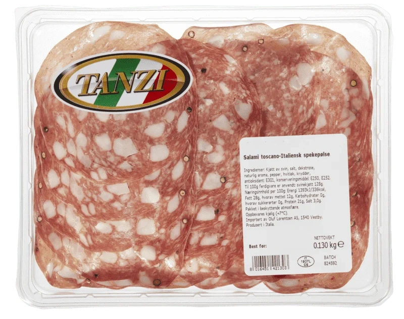 Tanzi Salami Toscana 130g