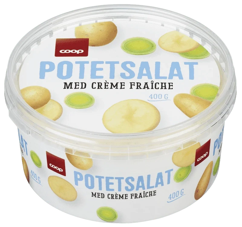 Coop Potetsalat Creme Fraiche 400g