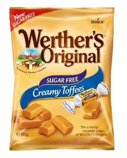 Werther`s Creamy Toffees 80g