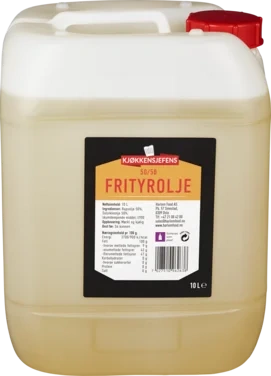 Frityrolje 50/50 10l Kjøkkensjefens