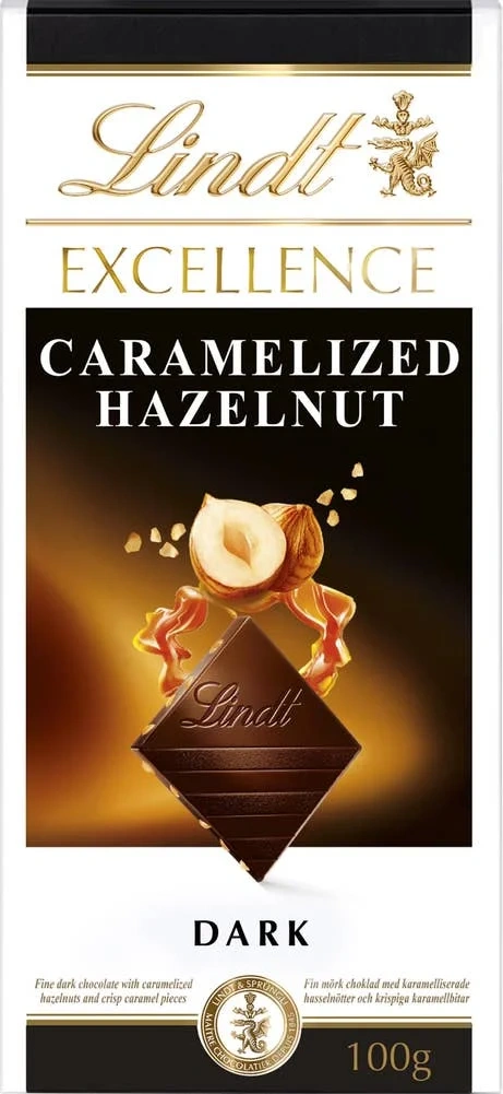 Excellence caramelized hazelnut
