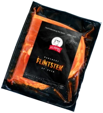 Flintstek Marinert Kuraas