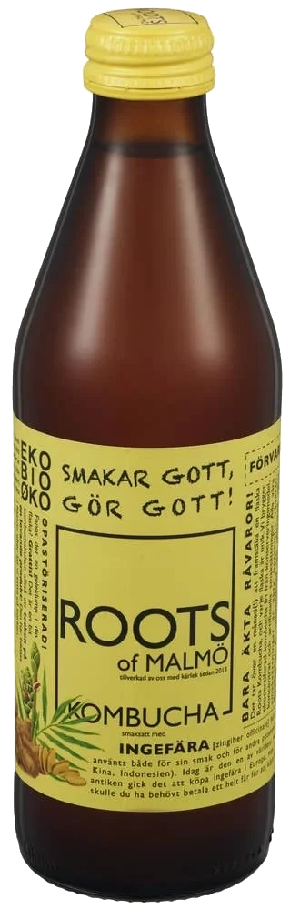 Roots Kombucha med ingefær