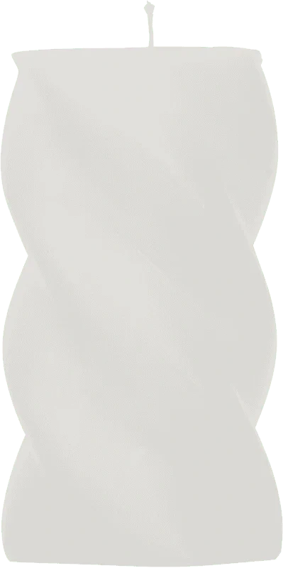 Moda Kubbelys Twist Hvit 6,5cmx12cm