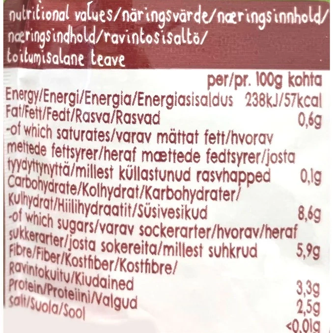 Klämmis Puré Broccoli, Päron & Ärtor 7-pack