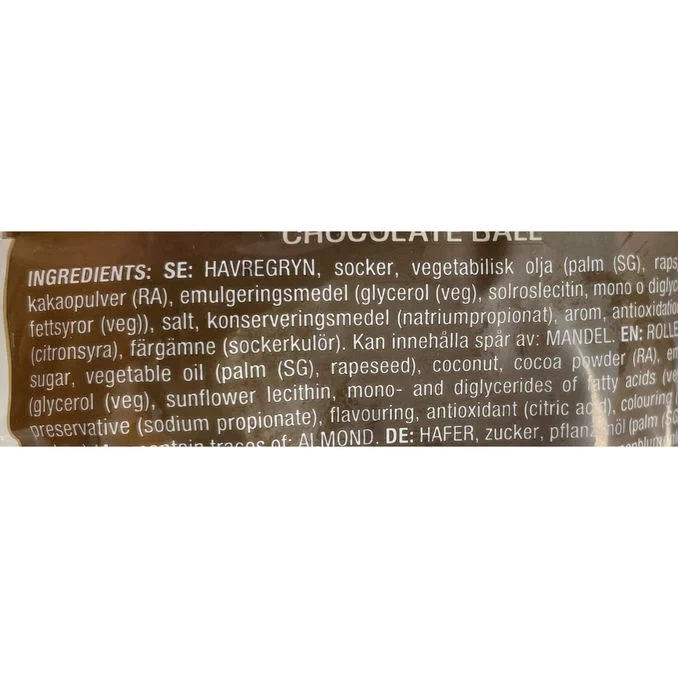 Chokladboll Pärlsocker 100-pack