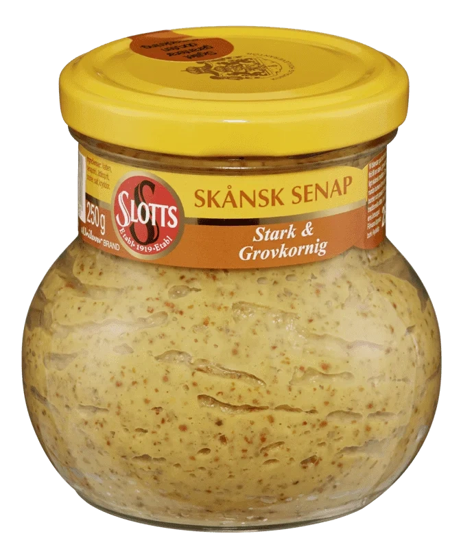 Slotts Skånsk Sennep 250g