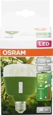 Vekstlampe T 80 20w Klar E27
