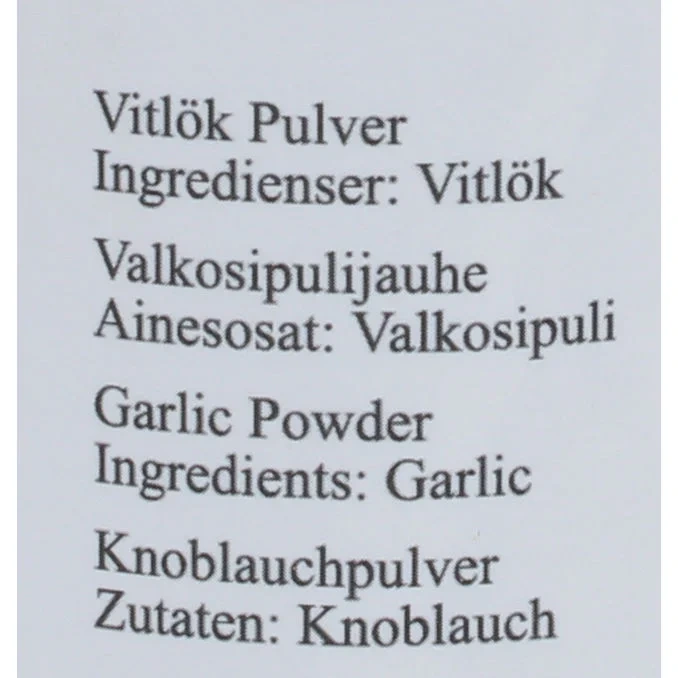 Vitlökspulver