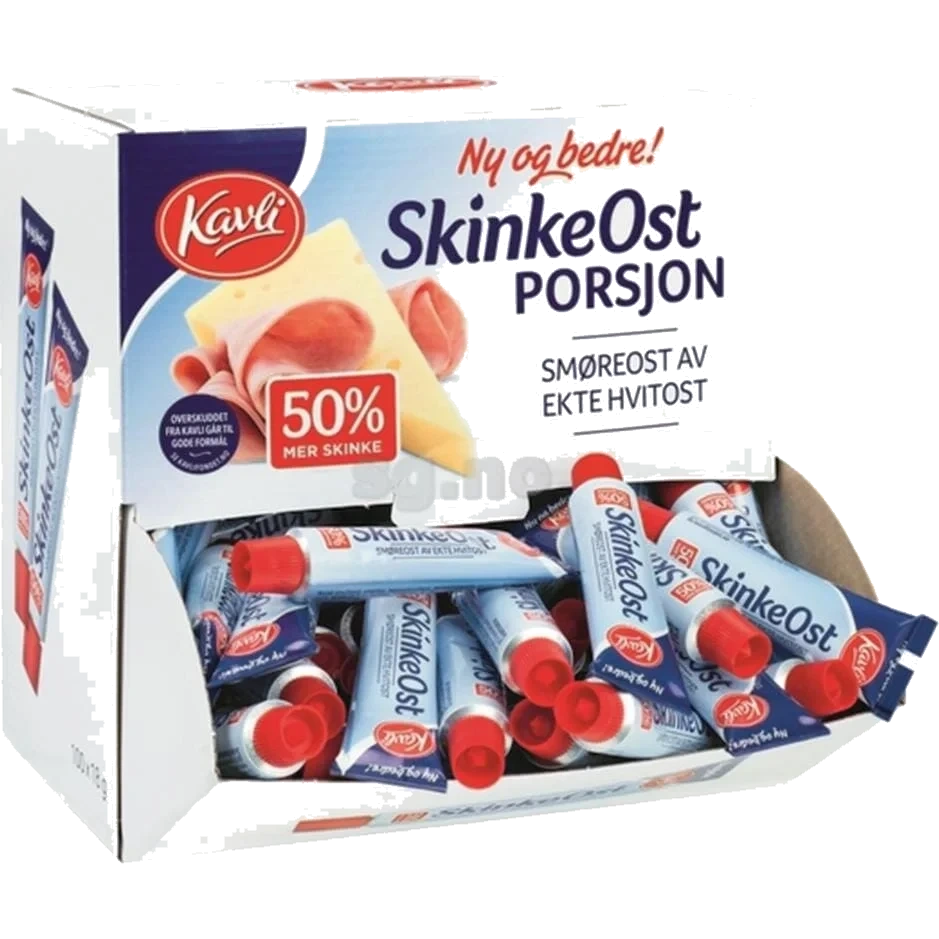 Kavli Skinkeost Pors. 100x18g