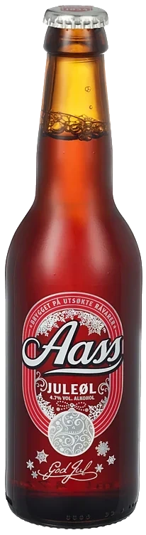 Aass Juleøl 0,33l flaske