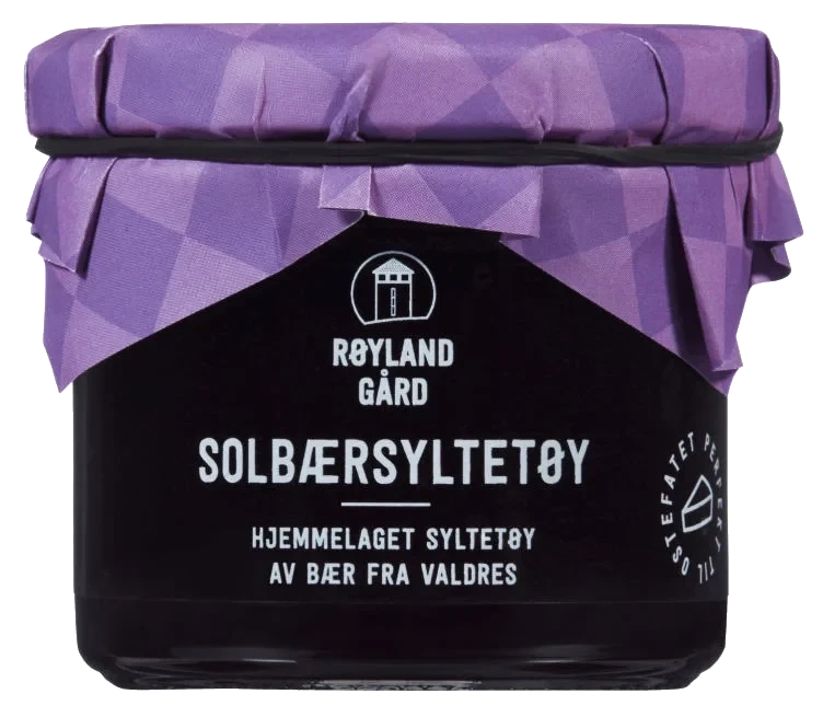 Solbærsyltetøy 125g Røyland
