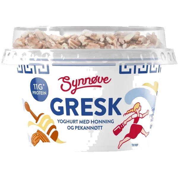 Yoghurt Gresk Honning&Pekannøtt 160g