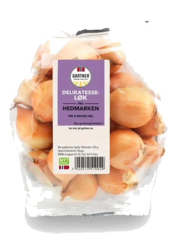 Løk Delikatesse 350g pakke