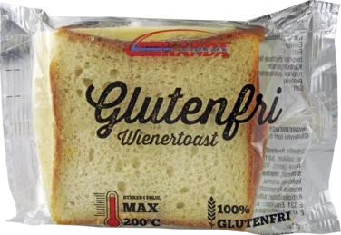 Kanda Glutenfri Wienertoast 20stk i Stekefolie