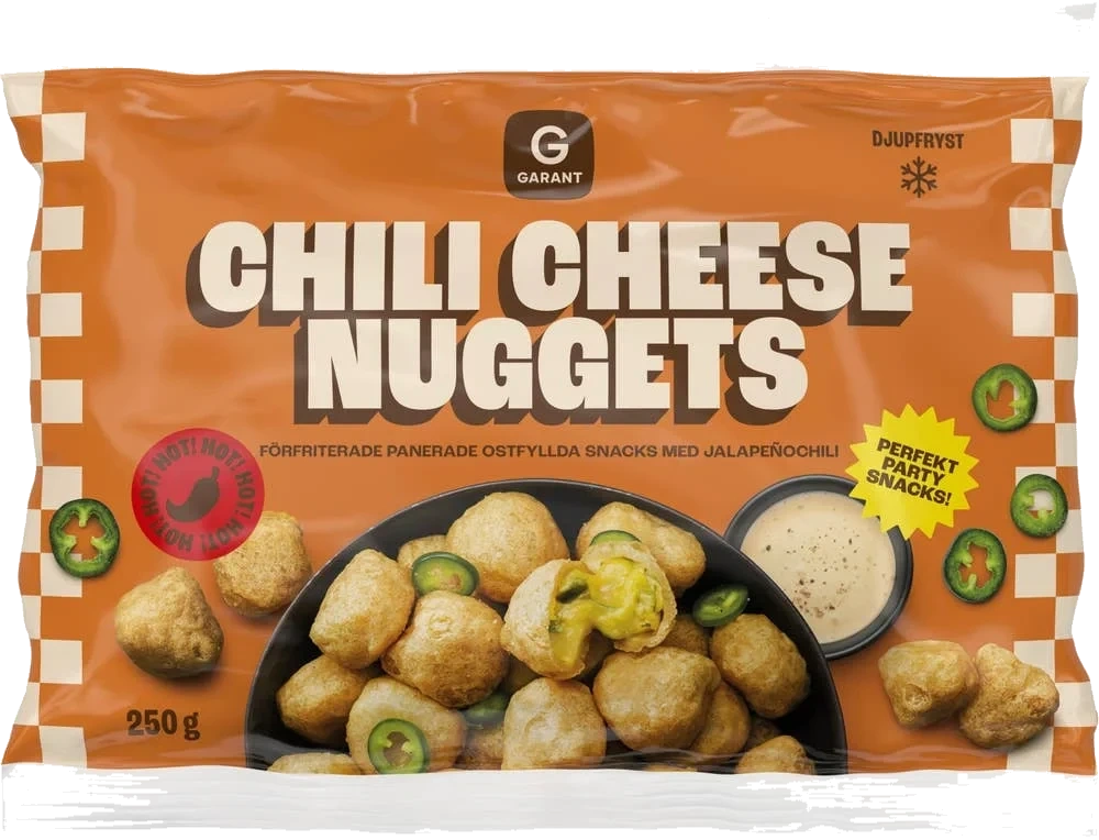 Chili Cheese Nuggets Fryst