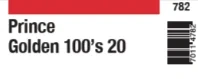 Prince Golden 100's