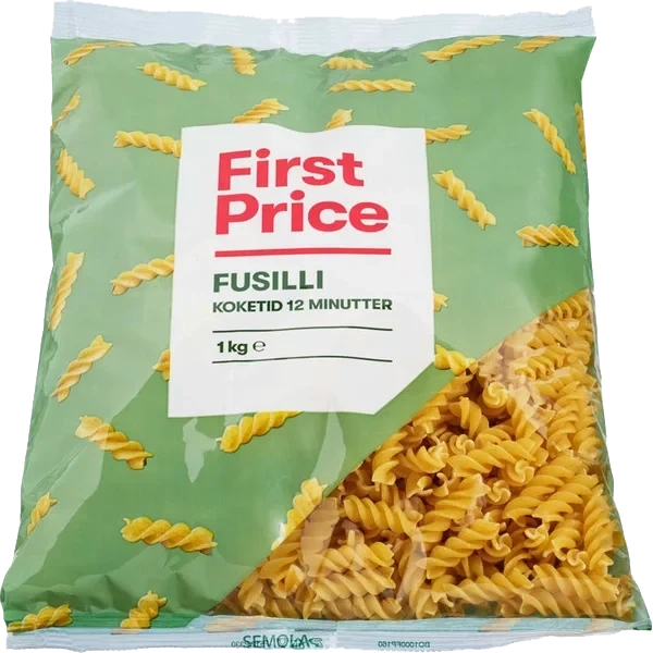 Pasta Fusilli 1kg First Price