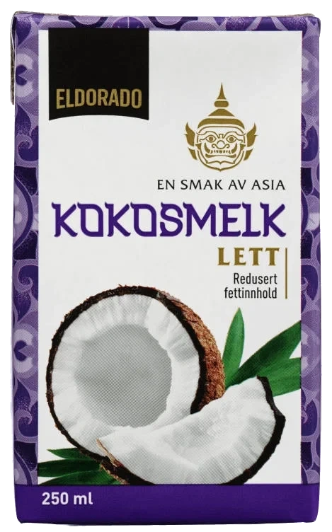 Kokosmelk Lett 250ml Eldorado