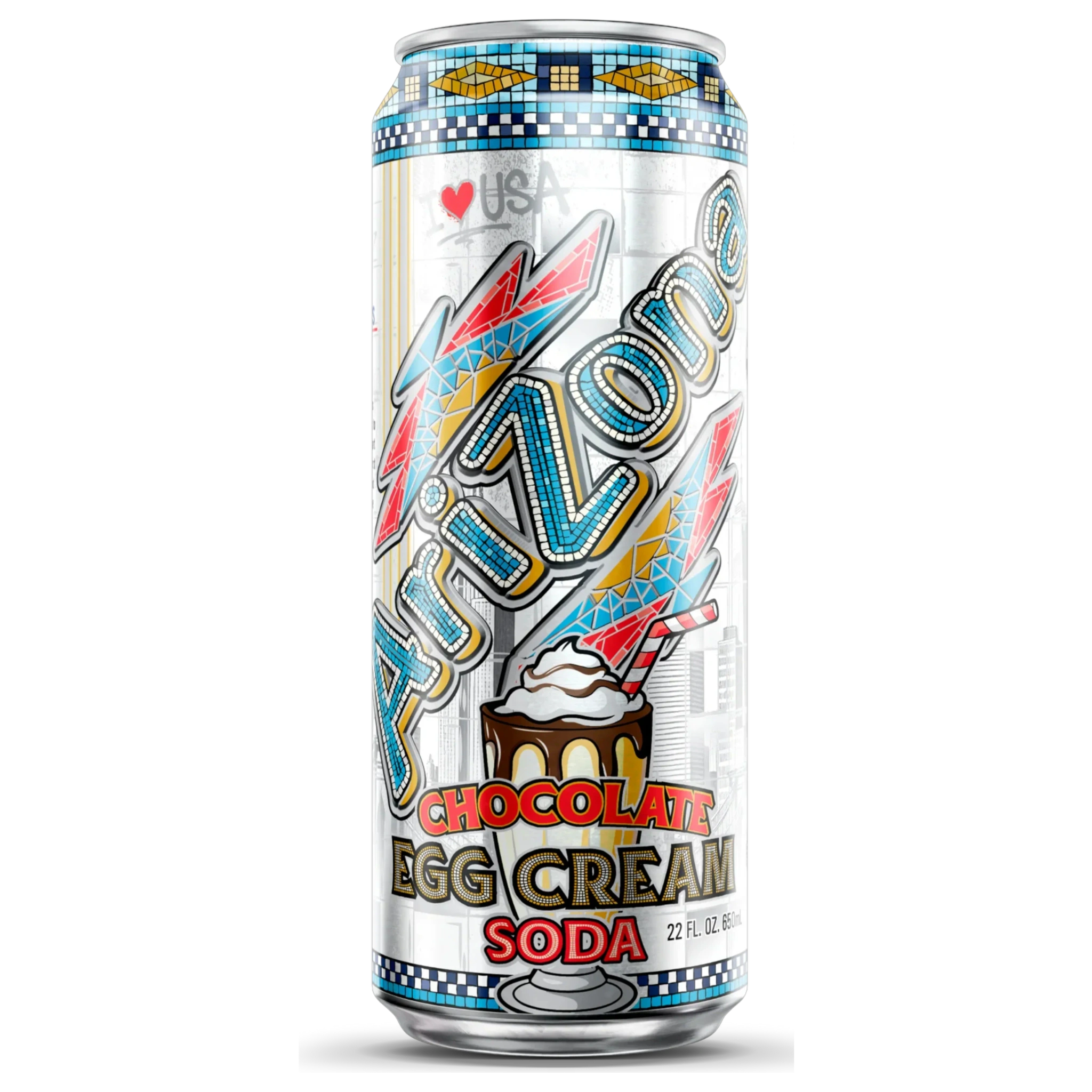 Arizona Chocolate Egg Cream Soda 650ml
