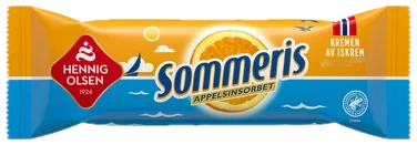 Sommeris Appelsin Sorbet med Sjokoladeovertrekk 90ml